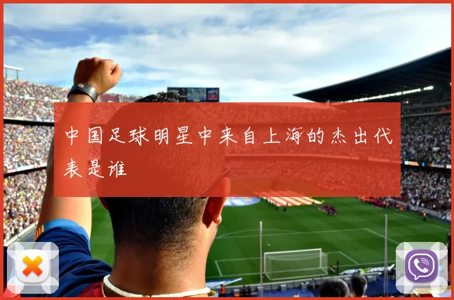中国足球明星中来自上海的杰出代表是谁