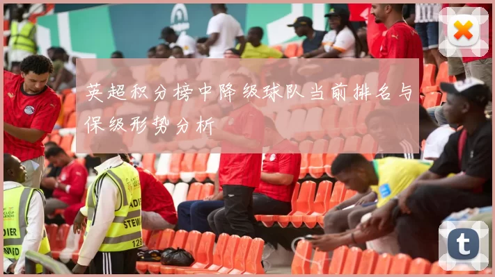 英超积分榜中降级球队当前排名与保级形势分析