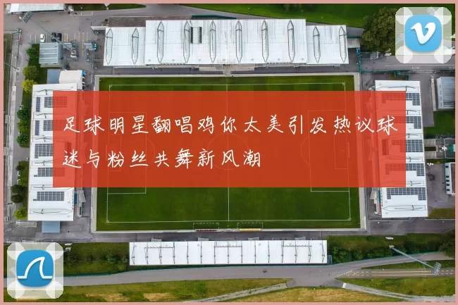 足球明星翻唱鸡你太美引发热议球迷与粉丝共舞新风潮